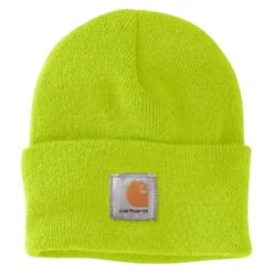 Men's Carhartt Acrylic Watch Hat -Carhartts Clothing Store 0 1001 carhartt acrylic watch hat brite lime