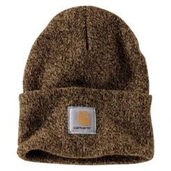 Men's Carhartt Acrylic Watch Hat -Carhartts Clothing Store 0 1001 carhartt acrylic watch hat dark brown sandstone