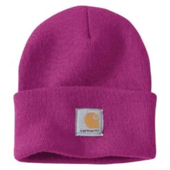 Men's Carhartt Acrylic Watch Hat -Carhartts Clothing Store 0 1001 carhartt acrylic watch hat magenta agate