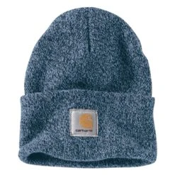 Men's Carhartt Acrylic Watch Hat -Carhartts Clothing Store 0 1001 carhartt acrylic watch hat night blue alpine blue marl