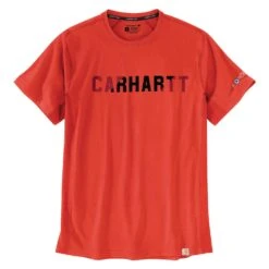 Men's Carhartt Force Midweight Graphic T-Shirt -Carhartts Clothing Store 0 1001 carhartt force midweight graphic t shirt cherry tomato