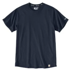 Men's Carhartt Force Relaxed Fit Midweight T-Shirt -Carhartts Clothing Store 0 1001 carhartt force relaxed fit midweight t shirt navy