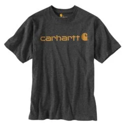 Men's Carhartt Logo T-Shirt -Carhartts Clothing Store 0 1001 carhartt logo t shirt carbon heather