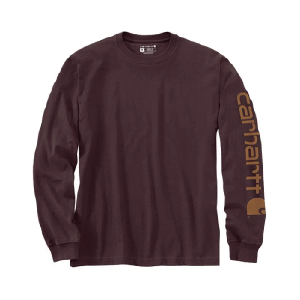 Men's Carhartt Long Sleeve Logo T-Shirt 16 Men's Carhartt Long Sleeve Logo T-Shirt - Image 16