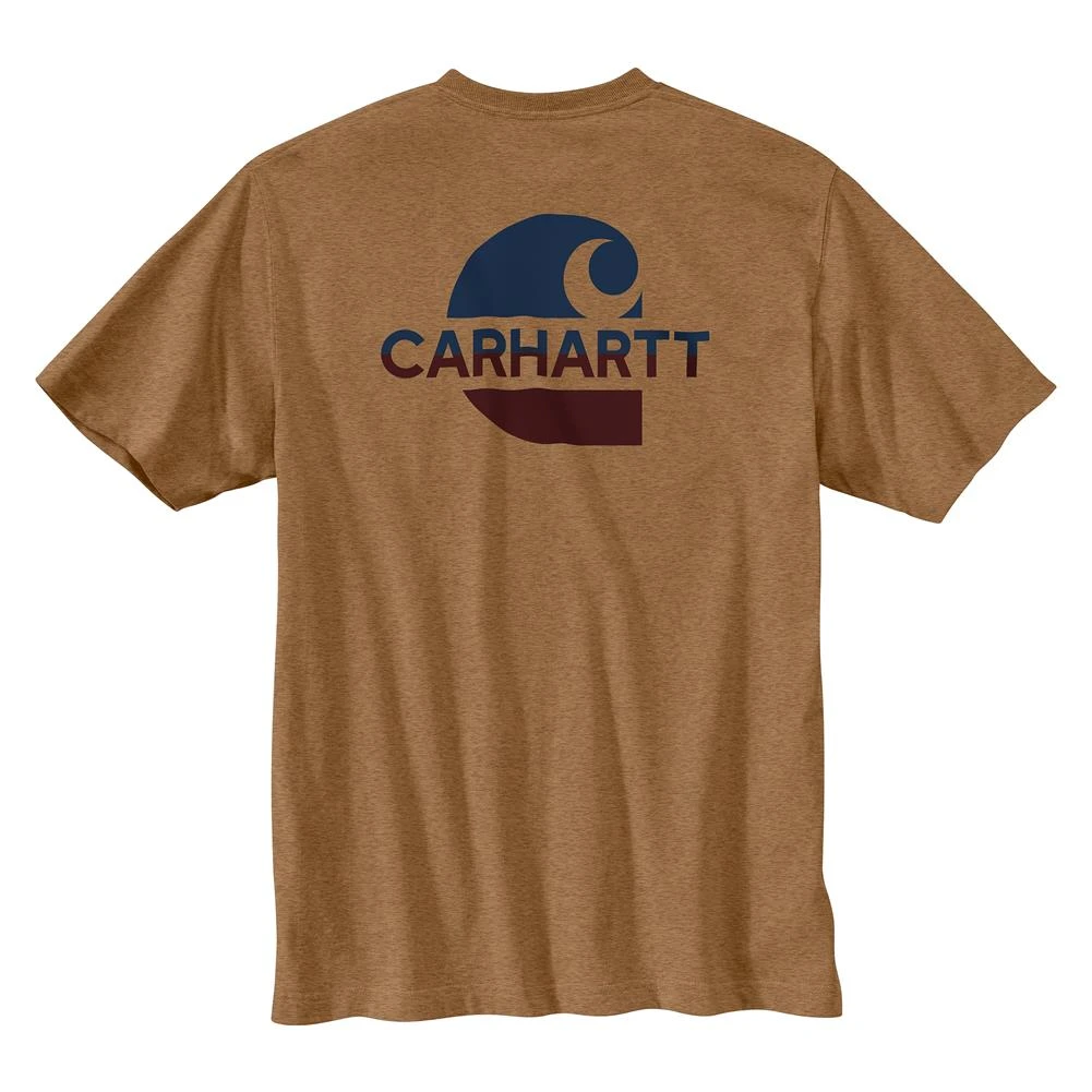 Men's Carhartt Loose Fit Heavyweight Pocket C Graphic T-Shirt 1 Men's Carhartt Loose Fit Heavyweight Pocket C Graphic T-Shirt