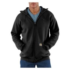 Men's Carhartt Midweight Front Zip Hoodie 8 Men's Carhartt Midweight Front Zip Hoodie -Carhartts Clothing Store 0 1001 carhartt midweight front zip hoodie black