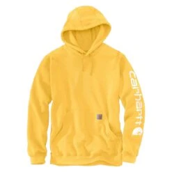 Men's Carhartt Midweight Logo Hoodie -Carhartts Clothing Store 0 1001 carhartt midweight logo hoodie sundance heather