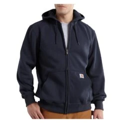 Men's Carhartt Paxton Heavyweight Front Zip Hoodie 5 Men's Carhartt Paxton Heavyweight Front Zip Hoodie -Carhartts Clothing Store 0 1001 carhartt paxton heavyweight front zip hoodie new navy