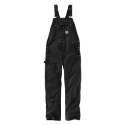 Men's Carhartt R01 Duck Bib Overalls -Carhartts Clothing Store 0 1001 carhartt r01 duck bib overalls black