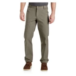 Men's Carhartt Rugged Flex Relaxed Fit Duck Dungaree Pants -Carhartts Clothing Store 0 1001 carhartt rugged flex relaxed fit duck dungaree pants desert