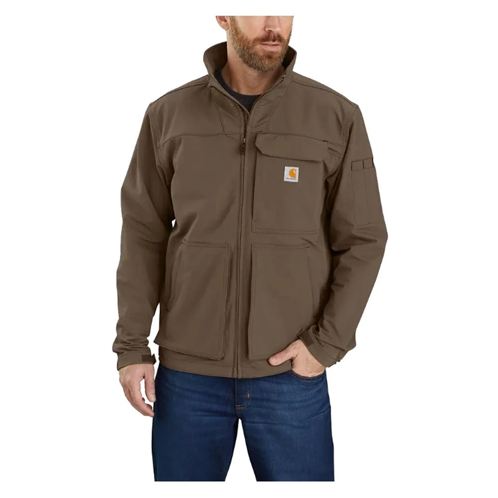 Men's Carhartt Super Dux Relaxed Fit Lightweight Mock-Neck Jacket 1 Men's Carhartt Super Dux Relaxed Fit Lightweight Mock-Neck Jacket