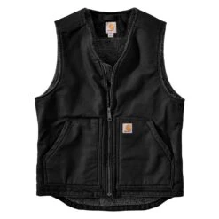 Men's Carhartt Washed Duck Sherpa-Lined Vest