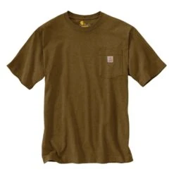 Men's Carhartt Workwear Pocket T-Shirt -Carhartts Clothing Store 0 1001 carhartt workwear pocket t shirt oiled walnut heather