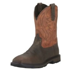Men's Ariat 10" Groundbreaker Wide Square Toe Steel Toe Boots 15 Men's Ariat 10" Groundbreaker Wide Square Toe Steel Toe Boots -Carhartts Clothing Store 0 650 ariat 10 groundbreaker wide square toe steel toe brown ember