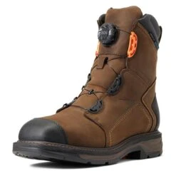New Arrival 19 Men's Ariat 8" Workhog XT BOA Composite Toe Waterproof Boots