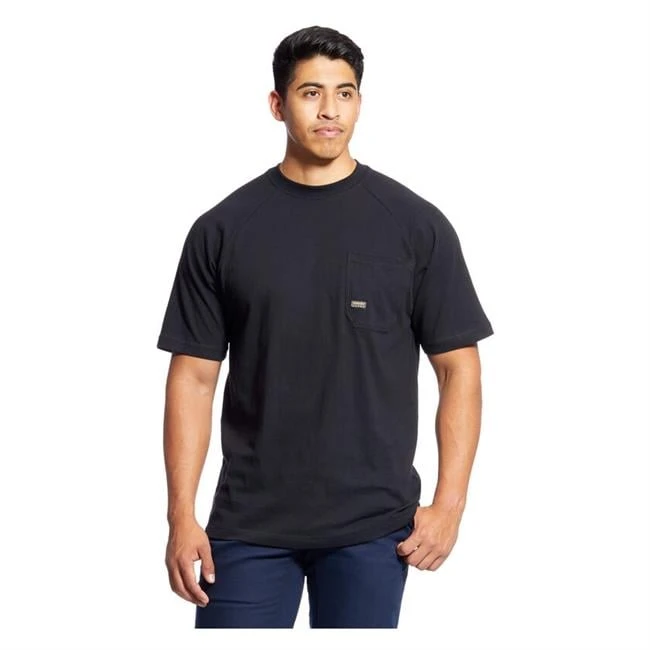 Men's Ariat Rebar Cotton Strong T-Shirt 3 Men's Ariat Rebar Cotton Strong T-Shirt - Image 3