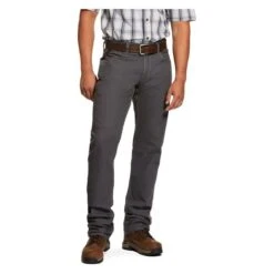 Men's Ariat Rebar M4 Relaxed DuraStretch Made Tough Stackable Straight Leg Pants
