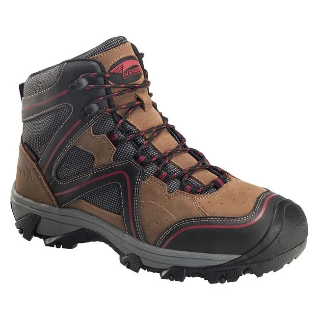 Men's Avenger 6" Crosscut Steel Toe Waterproof Boots 3 Men's Avenger 6" Crosscut Steel Toe Waterproof Boots - Image 3