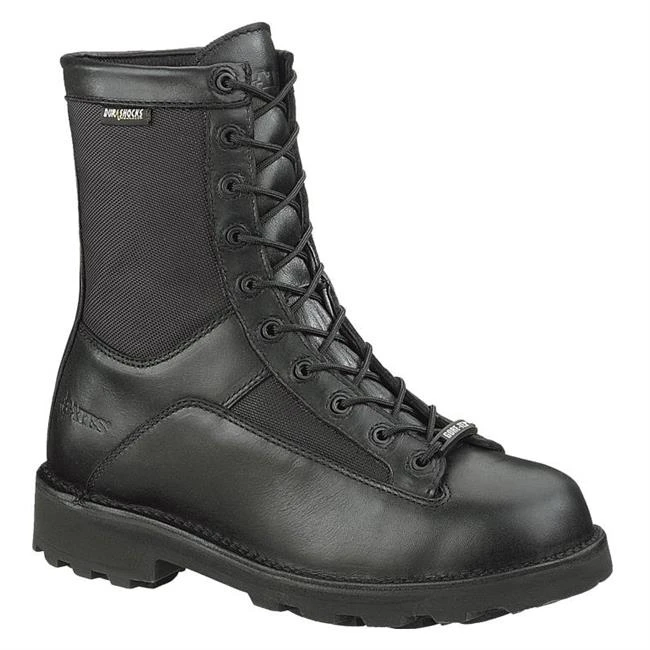 Men's Bates 8" Durashocks Lace-to-Toe Side-Zip Boots 1 Men's Bates 8" Durashocks Lace-to-Toe Side-Zip Boots