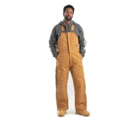 Men's Berne Workwear Deluxe Insulated Bib Overalls 20 Men's Berne Workwear Deluxe Insulated Bib Overalls -Carhartts Clothing Store 0 650 berne workwear deluxe insulated bib overalls brown duck