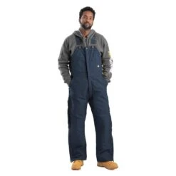 Men's Berne Workwear Deluxe Insulated Bib Overalls 26 Men's Berne Workwear Deluxe Insulated Bib Overalls -Carhartts Clothing Store 0 650 berne workwear deluxe insulated bib overalls navy