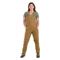 Women's Berne Workwear Flex Softstone Duck Unlined Bib Overall