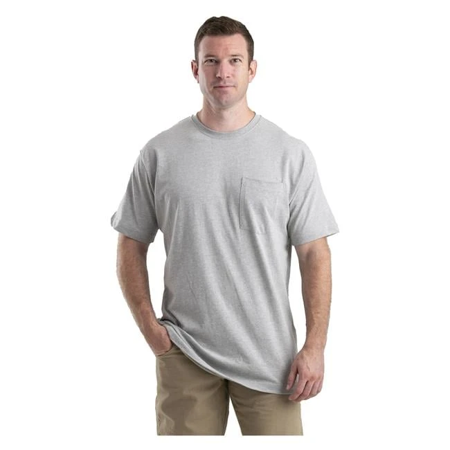 Men's Berne Workwear Heavyweight Pocket T-Shirt 5 Men's Berne Workwear Heavyweight Pocket T-Shirt - Image 5