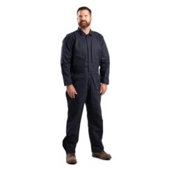 Men's Berne Workwear Heritage Deluxe Unlined Cotton/Poly Blend Twill Coveralls