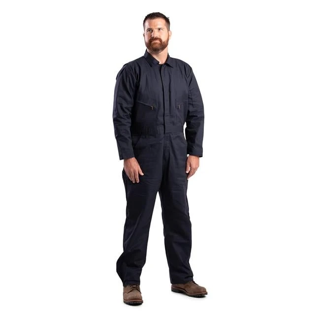 Men's Berne Workwear Heritage Deluxe Unlined Cotton/Poly Blend Twill Coveralls 1 Men's Berne Workwear Heritage Deluxe Unlined Cotton/Poly Blend Twill Coveralls