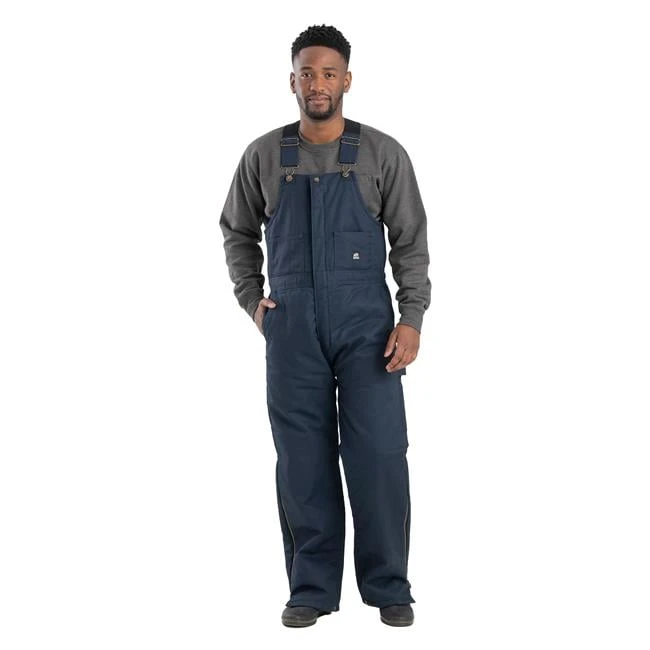Men's Berne Workwear Heritage Twill Insulated Bib Overalls 1 Men's Berne Workwear Heritage Twill Insulated Bib Overalls