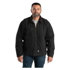 Men's Berne Workwear Original Washed Gasoline Jacket -Carhartts Clothing Store 0 650 berne workwear original washed gasoline jacket black