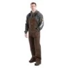 Men's Berne Workwear Unlined Washed Duck Bib Overalls