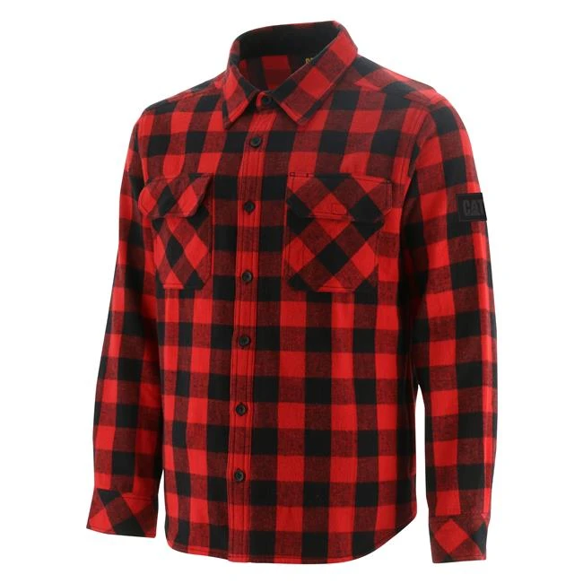 Men's CAT Buffalo Check Overshirt 2 Men's CAT Buffalo Check Overshirt - Image 2