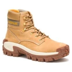 Men's CAT Invader Hi Steel Toe Boots -Carhartts Clothing Store 0 650 cat invader hi steel toe boots honey reset