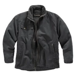 Men's DRI DUCK Endeavor Canvas Jacket -Carhartts Clothing Store 0 650 dri duck endeavor canvas jacket charcoal