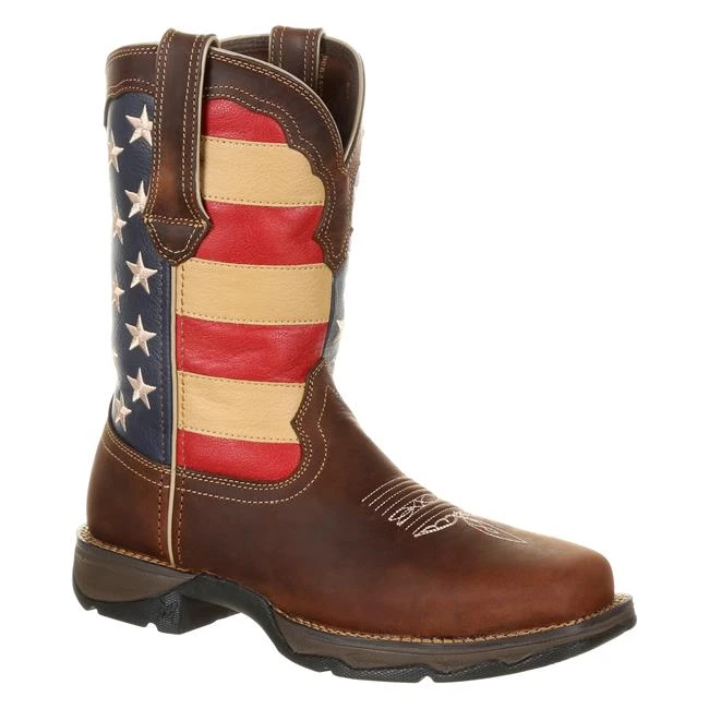 Women's Durango Lady Rebel Steel Toe Patriotic Flag Work Boots 1 Women's Durango Lady Rebel Steel Toe Patriotic Flag Work Boots