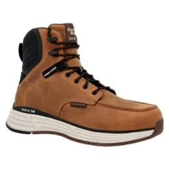 Men's Georgia 6" DuraBlend Sport Moc-Toe Composite Toe Waterproof Boots