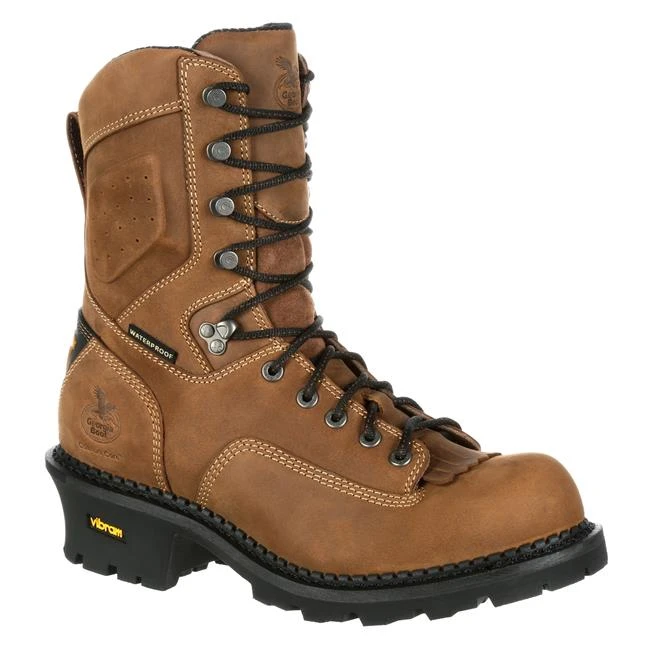 Men's Georgia Comfort Core Logger Composite Toe Waterproof Boots 1 Men's Georgia Comfort Core Logger Composite Toe Waterproof Boots