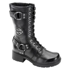 New Arrival 11 Women's Harley Davidson Footwear Eda Side-Zip Boots
