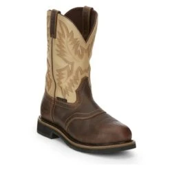 Men's Justin Original Work Boots 11" Superintendent Steel Toe