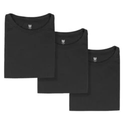 Men's Mission Made Crew Neck T-Shirts (3 Pack) -Carhartts Clothing Store 0 650 mission made crew neck t shirts 3 pack black