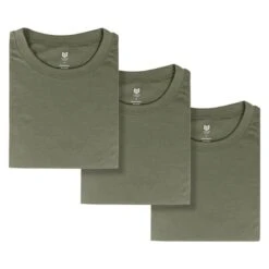Men's Mission Made Crew Neck T-Shirts (3 Pack) -Carhartts Clothing Store 0 650 mission made crew neck t shirts 3 pack olive
