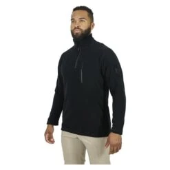Men's Mission Made Quarter Zip Fleece Pullover -Carhartts Clothing Store 0 650 mission made quarter zip fleece pullover black