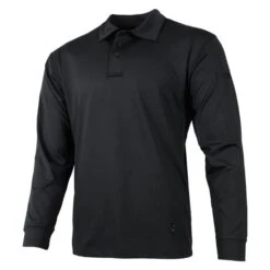 Men's Propper EdgeTec Long Sleeve Polo -Carhartts Clothing Store 0 650 propper edgetec long sleeve polo black1