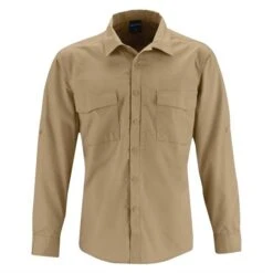 Men's Propper Long Sleeve REVTAC Shirt 8 Men's Propper Long Sleeve REVTAC Shirt -Carhartts Clothing Store 0 650 propper long sleeve revtac shirt khaki1