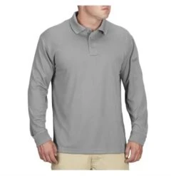 Men's Propper Long Sleeve Uniform Polo -Carhartts Clothing Store 0 650 propper long sleeve uniform polo gray1