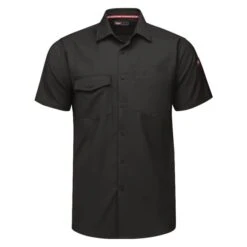 Men's Red Kap Cooling Performance Woven Work Shirt -Carhartts Clothing Store 0 650 red kap cooling performance woven work shirt black1