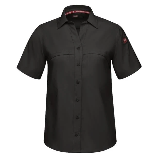 Women's Red Kap Cooling Performance Woven Work Shirt 5 Women's Red Kap Cooling Performance Woven Work Shirt - Image 5
