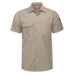 Men's Red Kap Cooling Performance Woven Work Shirt -Carhartts Clothing Store 0 650 red kap cooling performance woven work shirt sand