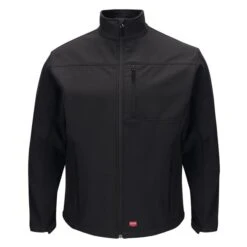Men's Red Kap Deluxe Soft Shell Jacket 10 Men's Red Kap Deluxe Soft Shell Jacket -Carhartts Clothing Store 0 650 red kap deluxe soft shell jacket black1